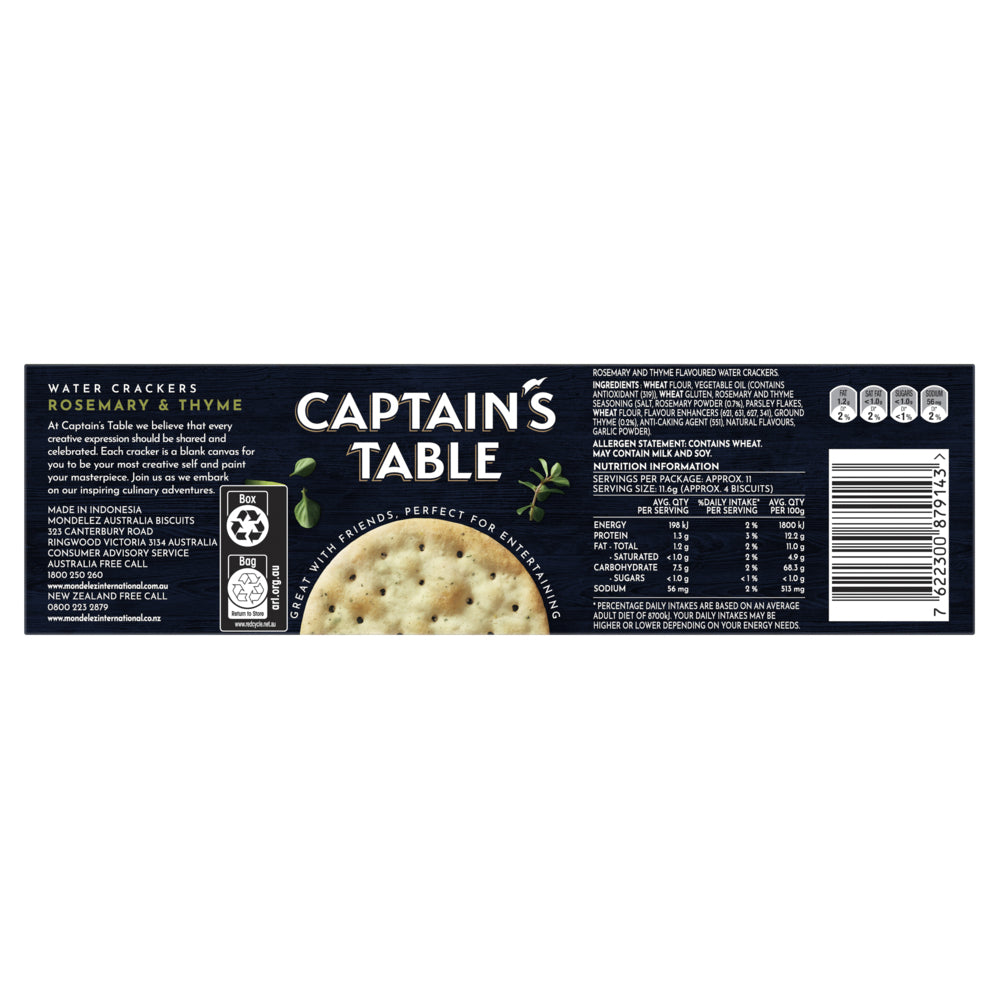 4257959-16pc-captains-table-rmary-thyme-serving-savoury-biscuits-125g