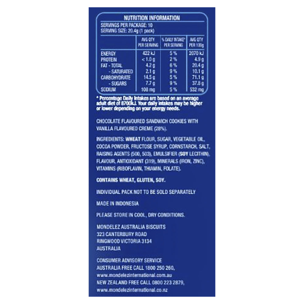 4303350-8pc-oreo-mini-original-sweet-chocolate-biscuit-204g