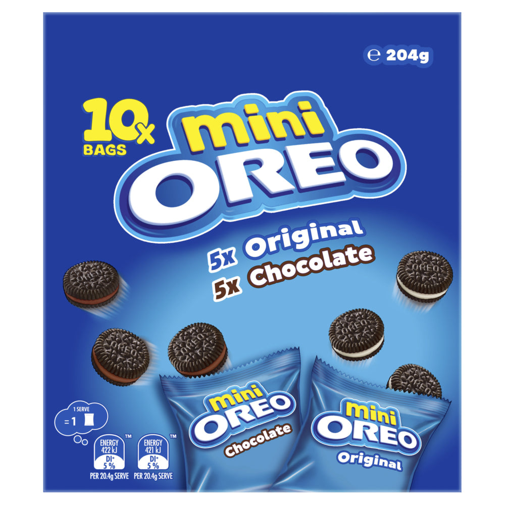 4308376-8pc-oreo-mini-mixed-204g-sweet-chocolate-biscuits