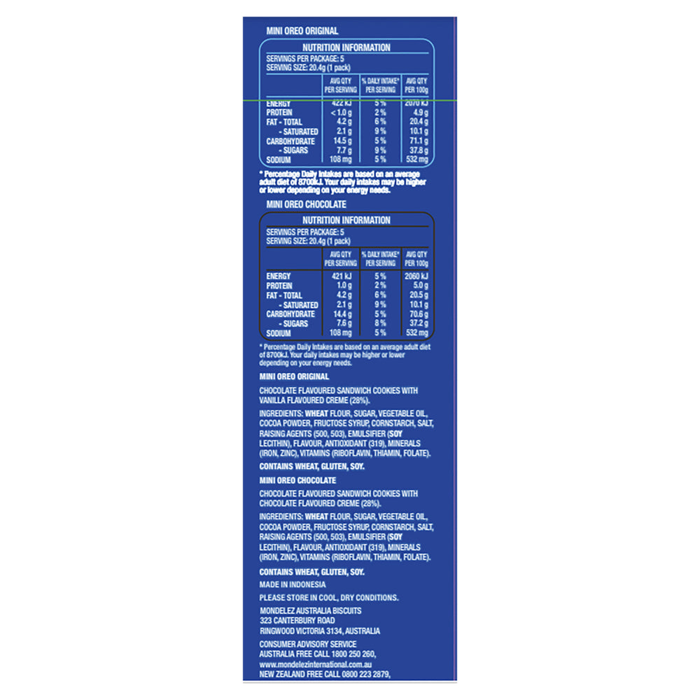 4308376-8pc-oreo-mini-mixed-204g-sweet-chocolate-biscuits