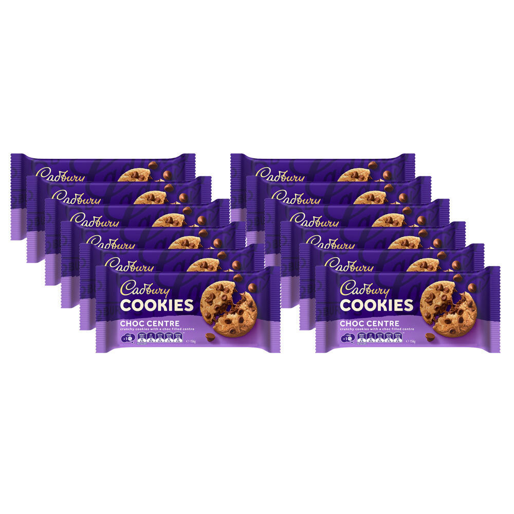 4255886-12pc-cookie-crunchy-chocolate-flavour-sweet-biscuits-filled-156g