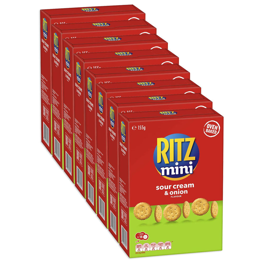4282929-8pc-ritz-cracker-bites-sour-cream-savoury-crackers-biscuits-160g