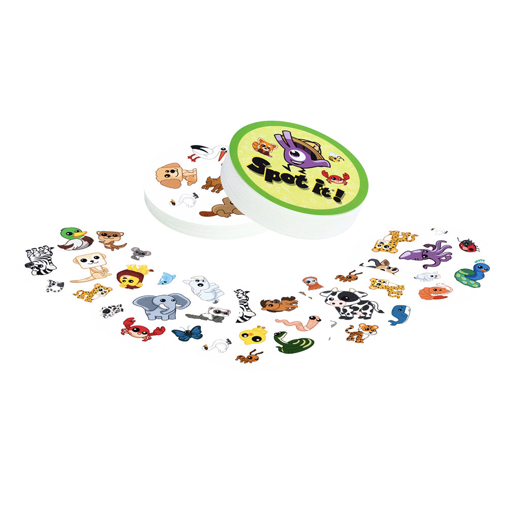 Moose Spot It! Animals Kids/Childrens Dobble Card Game 4y+