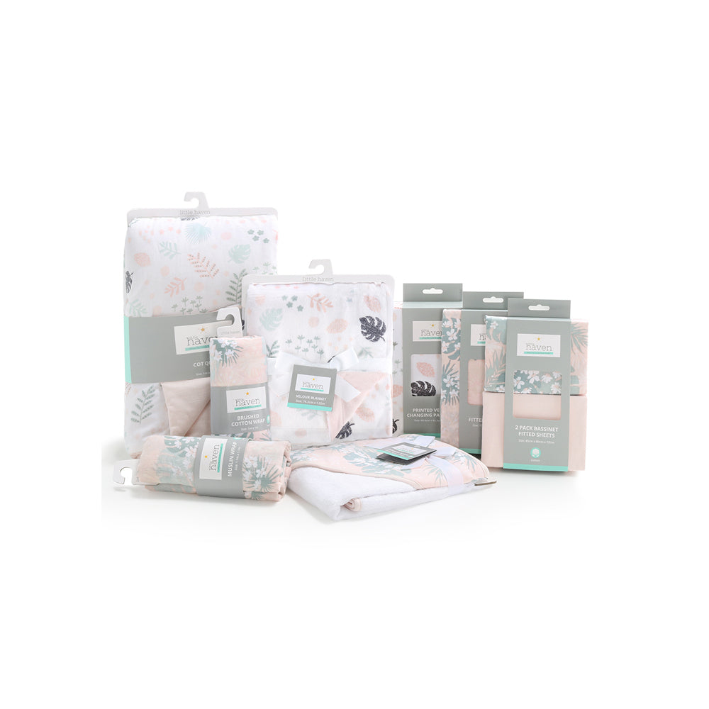 3284cwr-little-haven-baby-infant-brushed-cotton-wrap-botanical-leaf-100cm