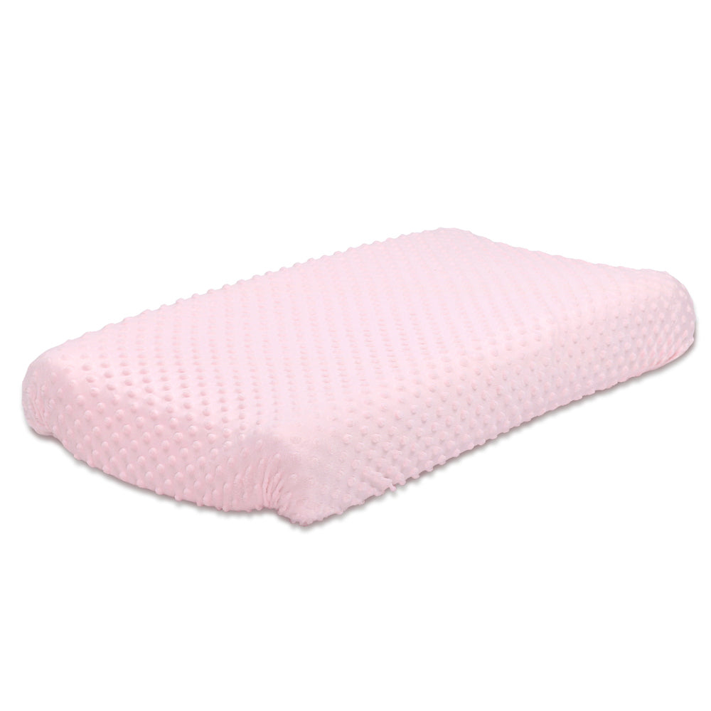3425cpc-little-haven-baby-infant-change-pad-cover-dot-velour-81cm-pink