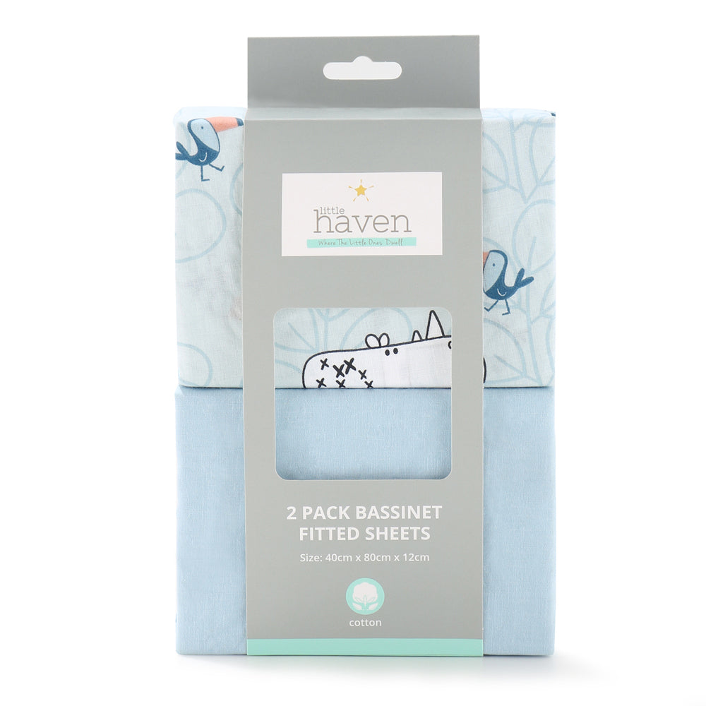 3283bfs2-2-2pc-little-haven-baby-infant-cotton-bassinet-fitted-sheets-safari-80cm-blue