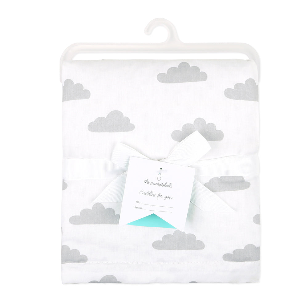 1716bl-the-peanutshell-101cm-cotton-nursery-blanket-grey-clouds