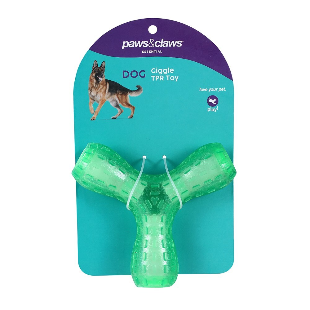 Paws & Claws 14cm Giggle TPR Toy - Assorted