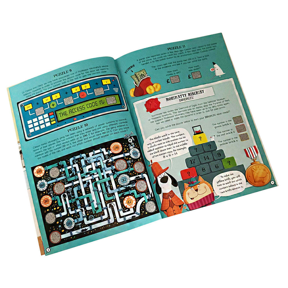 2pc Promotional Sherlock Bones Book Collection Set 6-9Y+