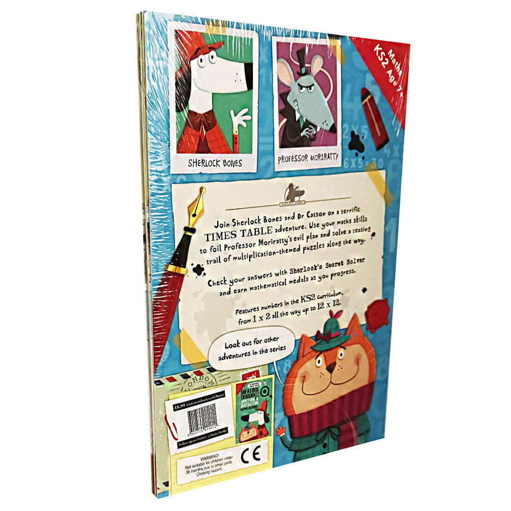 2pc Promotional Sherlock Bones Book Collection Set 6-9Y+