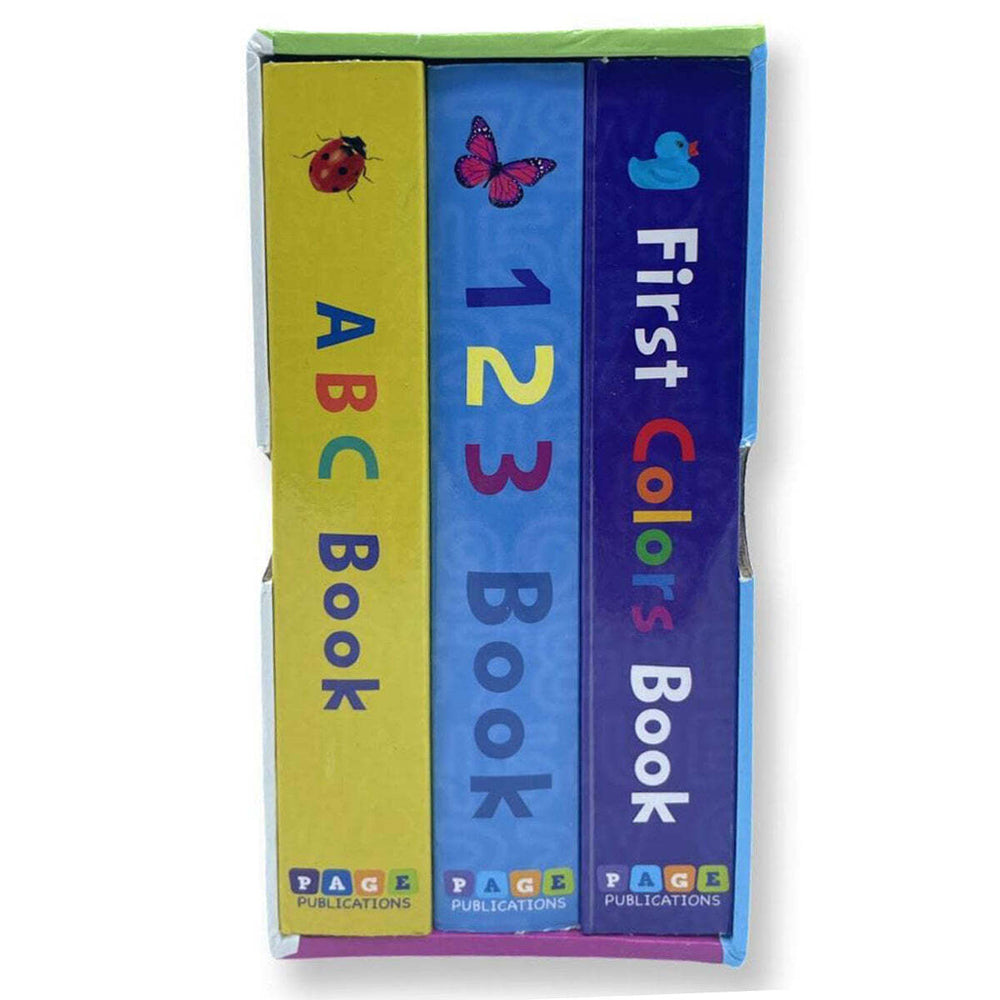3pc Page Publications My First Little Learning Book Collection Set 0-3Y+