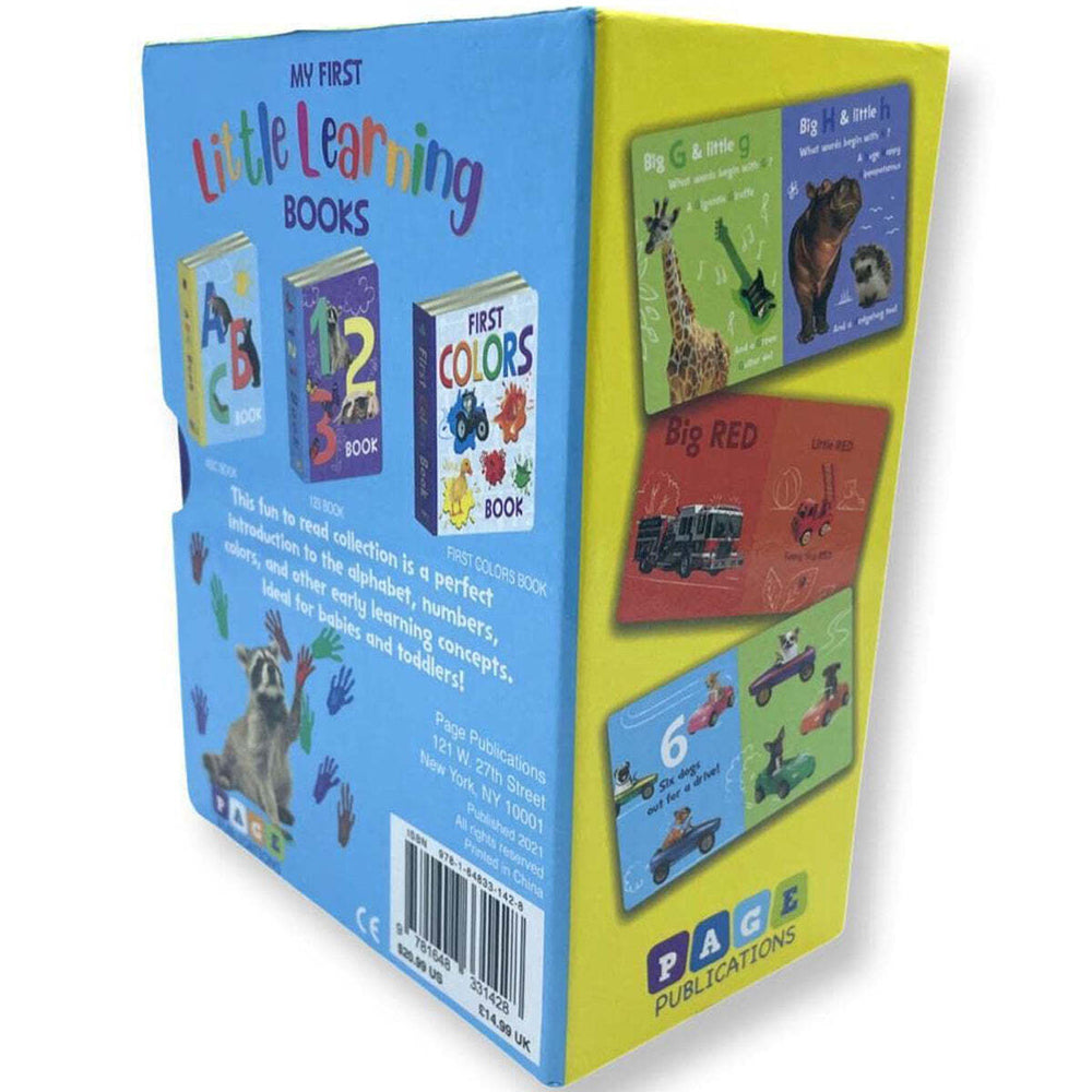 3pc Page Publications My First Little Learning Book Collection Set 0-3Y+