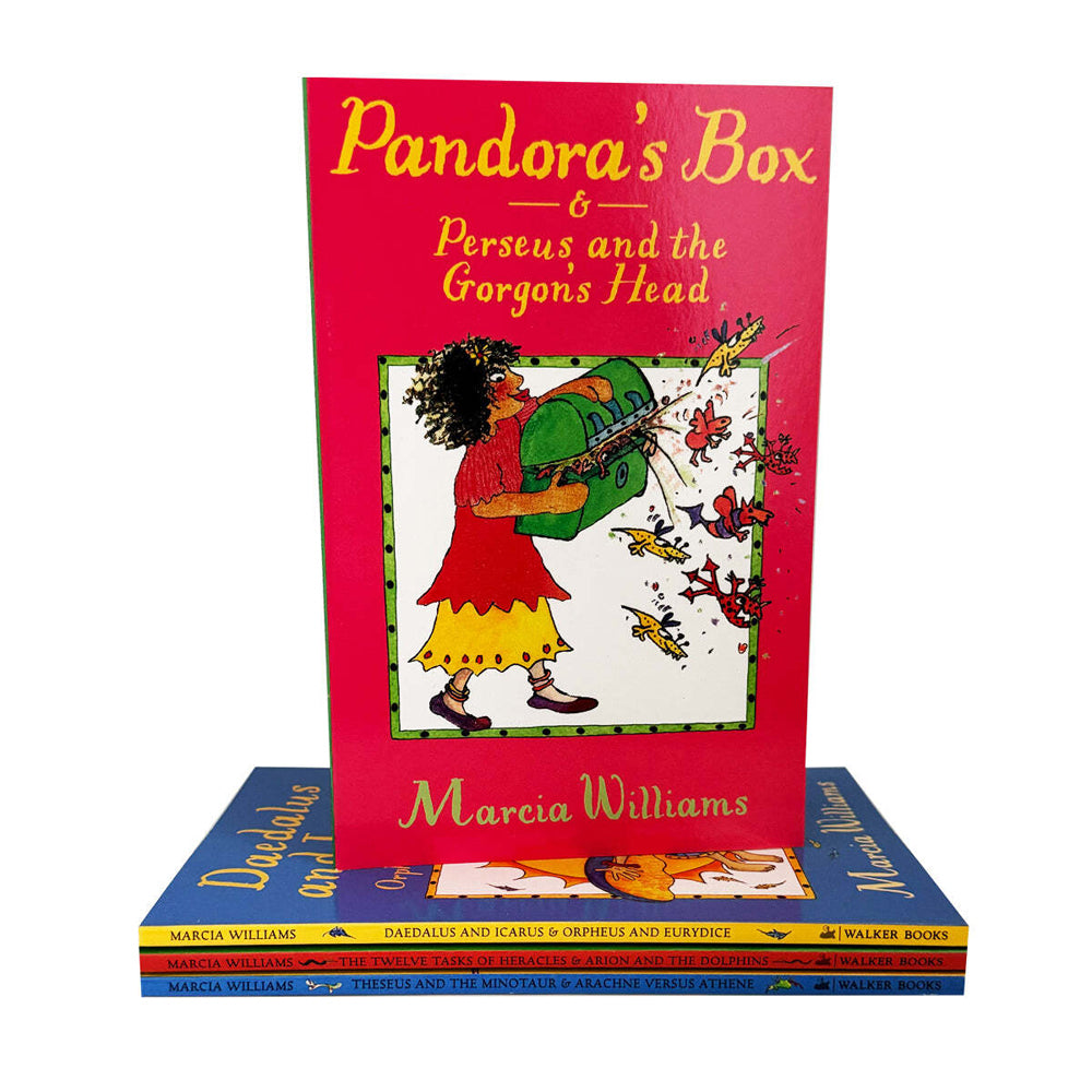 4pc Promotional Greek Myths History Book Collection Set 9Y+