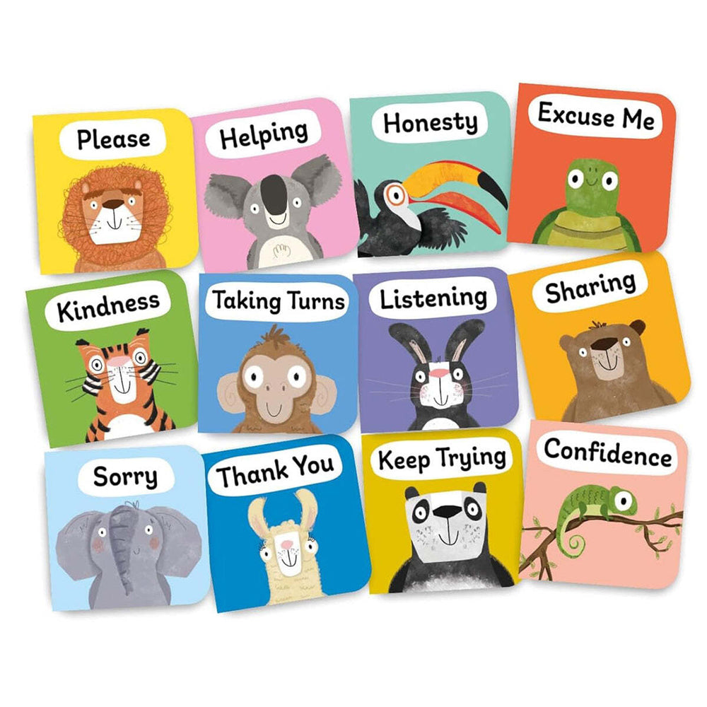 12pc Sweet Cherry A Case of Good Manners Book Collection Set 3-6Y+
