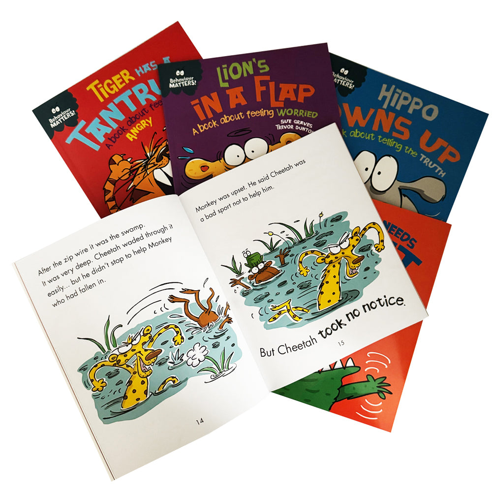 5pc Promotional Behaviour Matters Series 1 Book Collection Set 6-9Y+