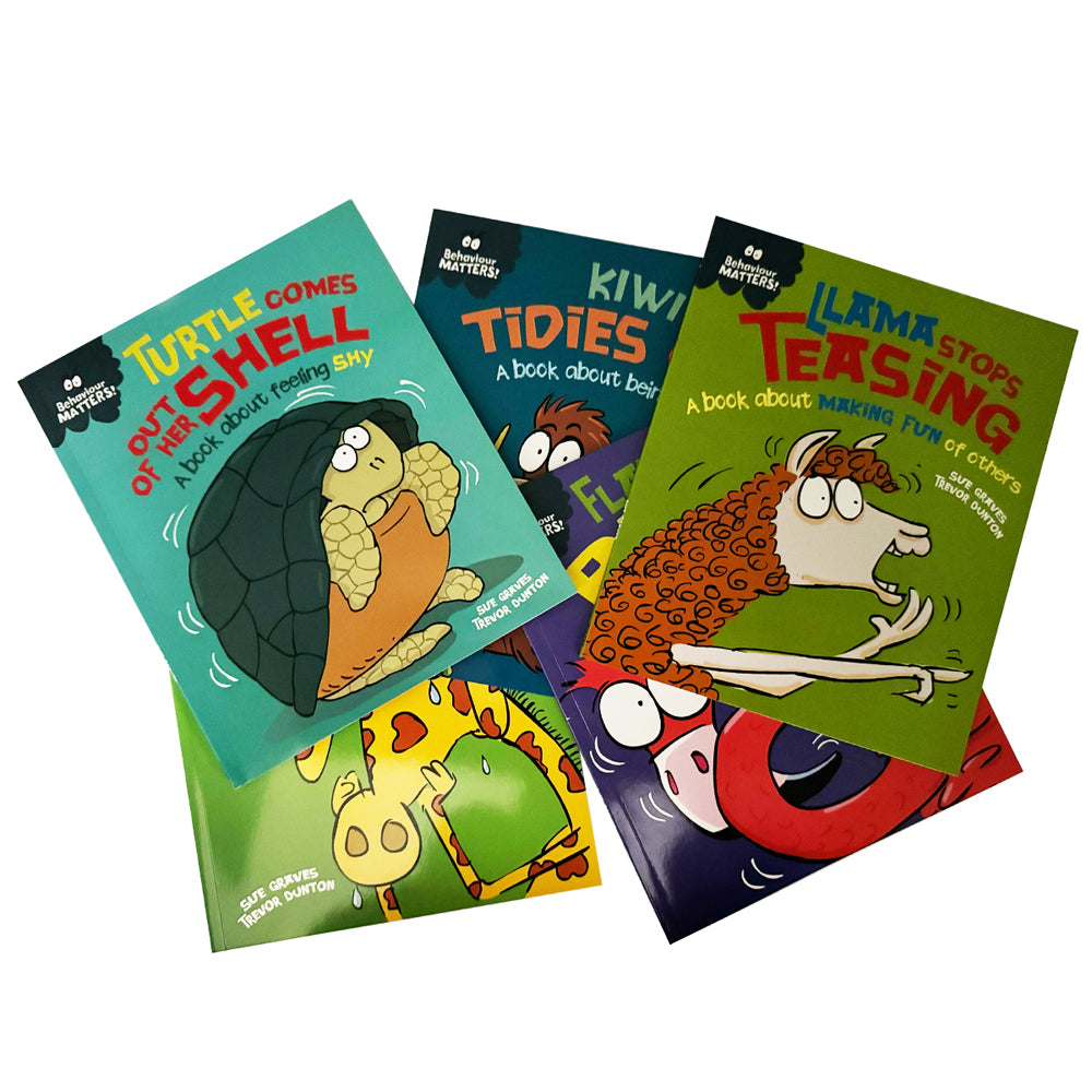 5pc Promotional Behaviour Matters Series 2 Book Collection Set 6-9Y+