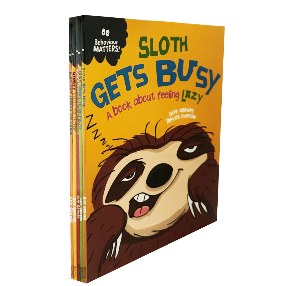 5pc Promotional Behaviour Matters Series 3 Book Collection Set 6-9Y+