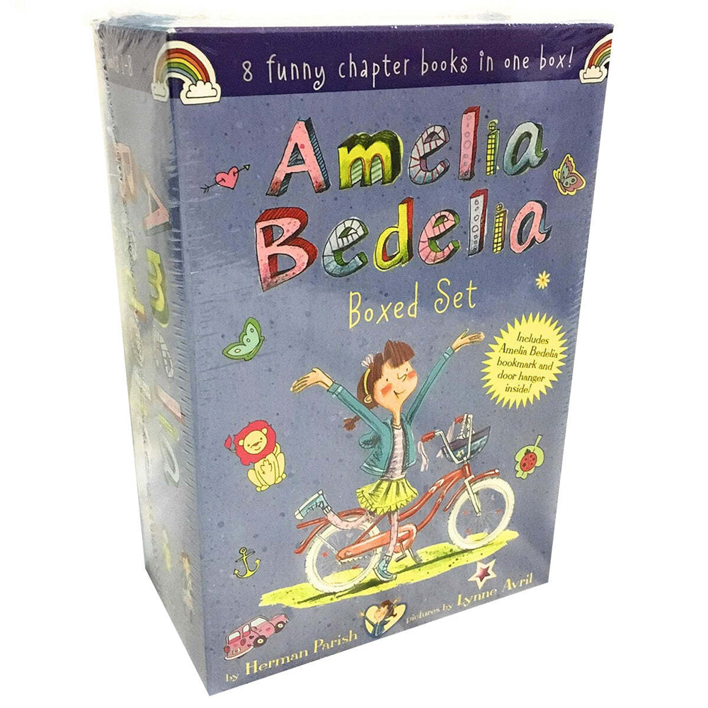 8pc Promotional Amelia Bedelia Children's Book Collection 8-12Y+