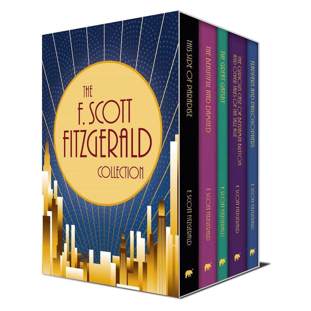 5pc Promotional The F.Scott Fitzgerald Book Collection Set 14Y+