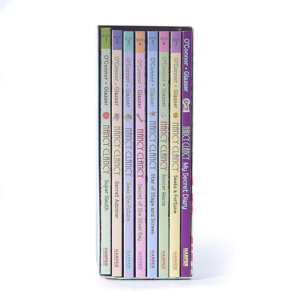 8pc Promotional Nancy Clancy Kids Book Collection Set 4-8Y+