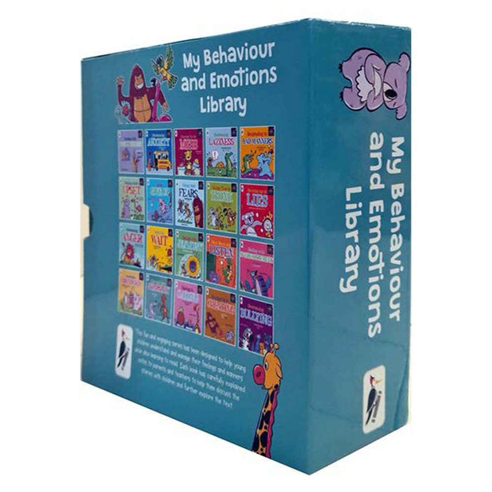 20pc Wilco My Behaviour and Emotions Library Book Collection Set 6-9Y+