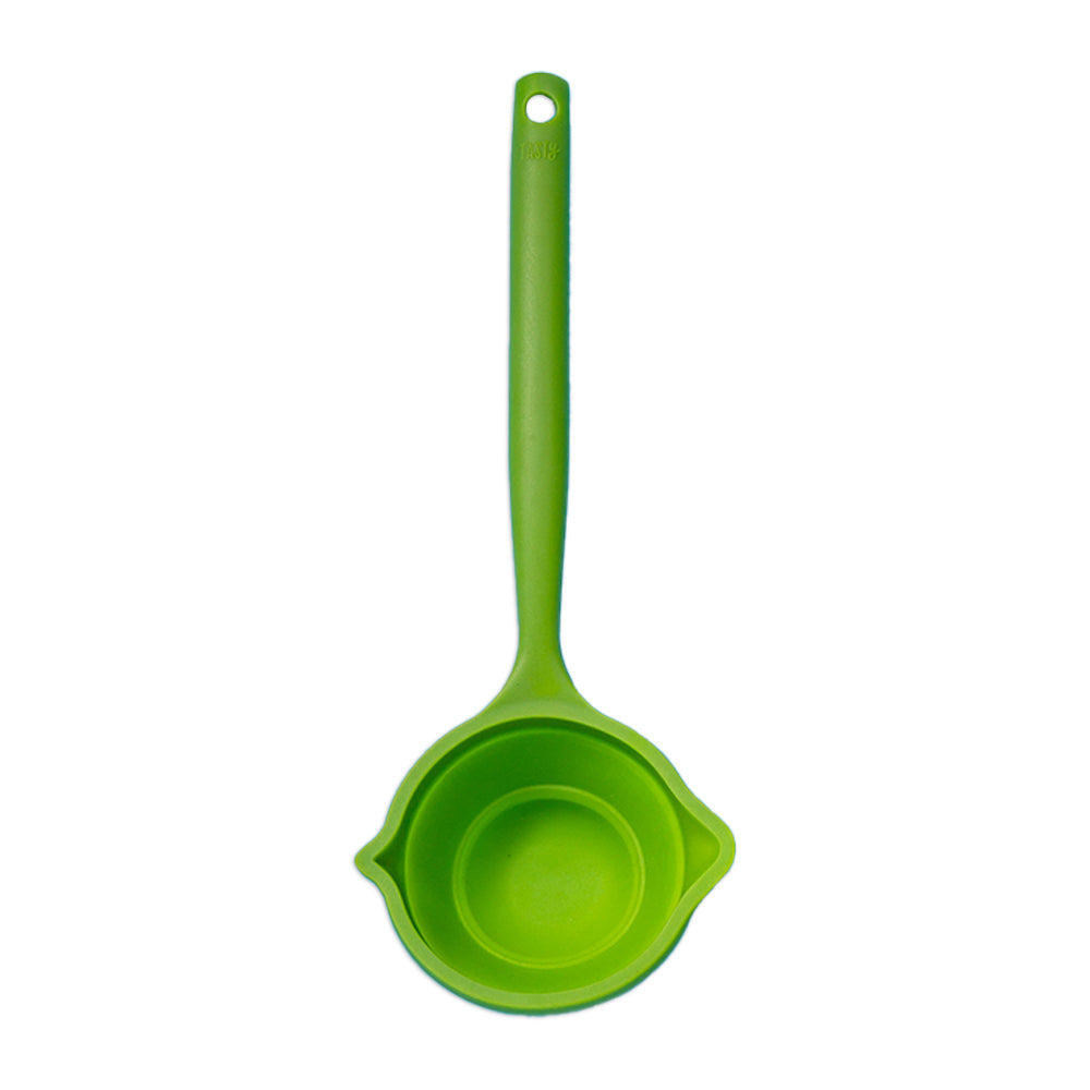 678203-tasty-silicone-foldable-soup-ladle-spoon-36cm-green