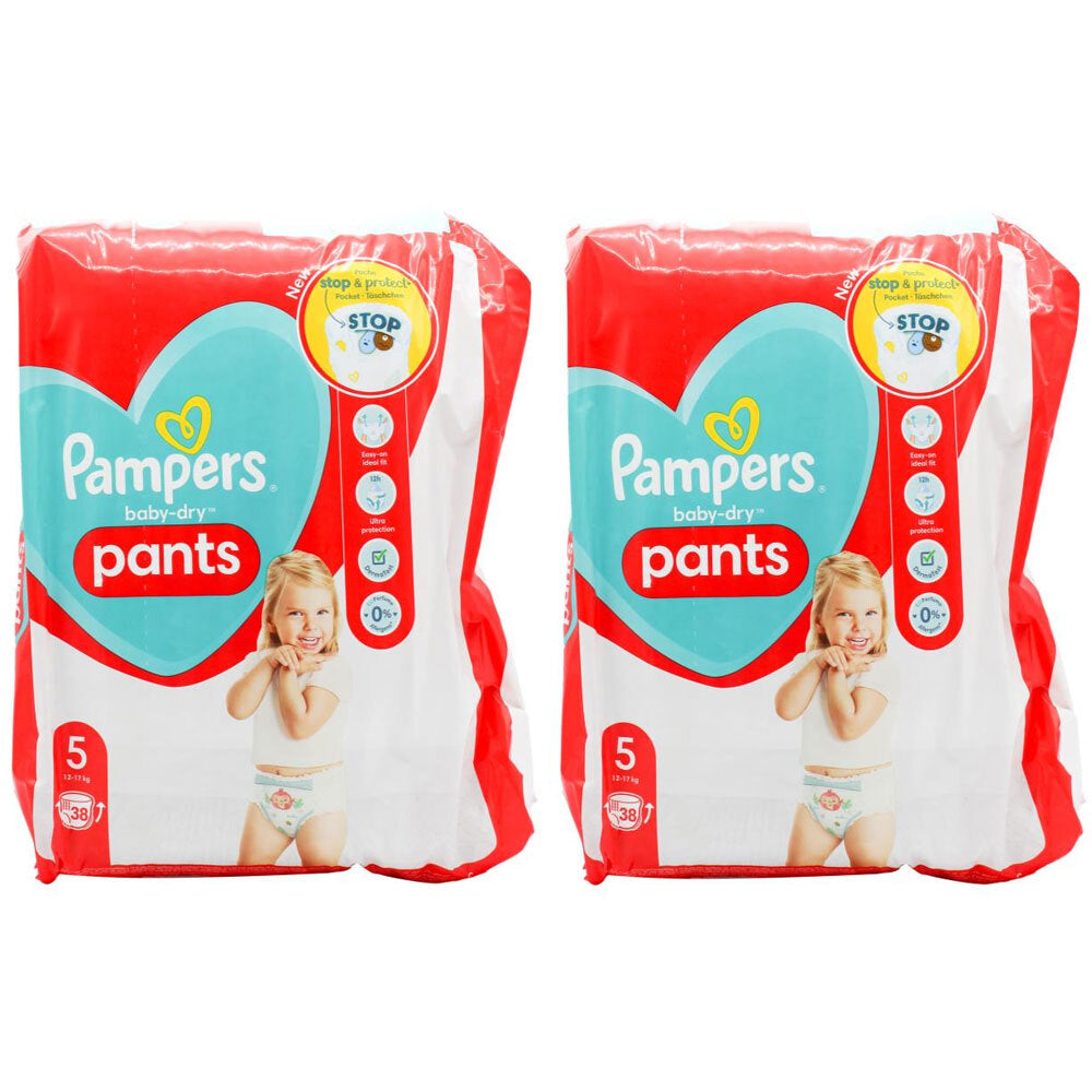 408717-2x-38pc-pampers-baby-dry-pants-nappies-size-5-12-17kg