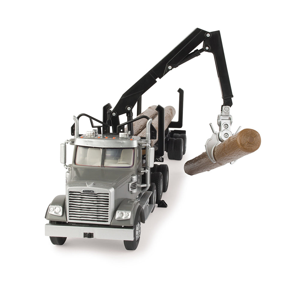 46702-john-deere-1-32-freightliner-122sd-with-logging-trailer-truck-and-grapple-3y