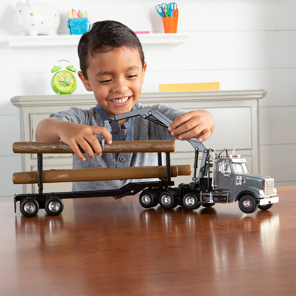46702-john-deere-1-32-freightliner-122sd-with-logging-trailer-truck-and-grapple-3y