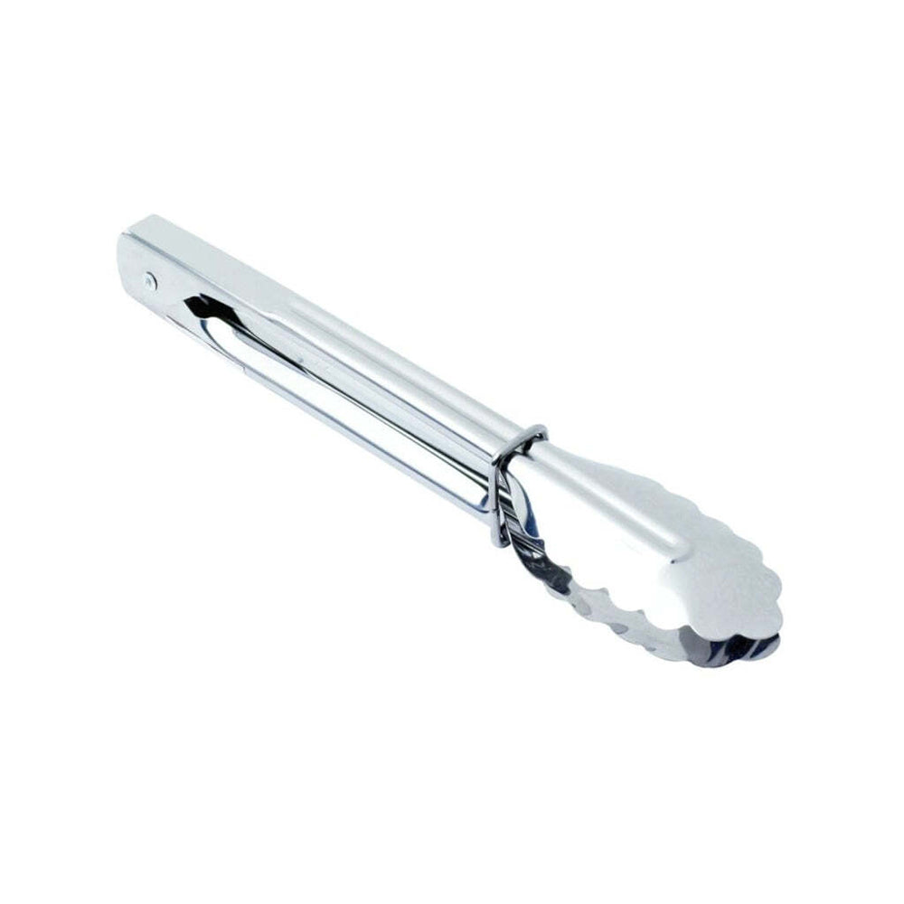 Cuisena 18cm Stainless Steel Mini Tongs Serving Utensil - Silver