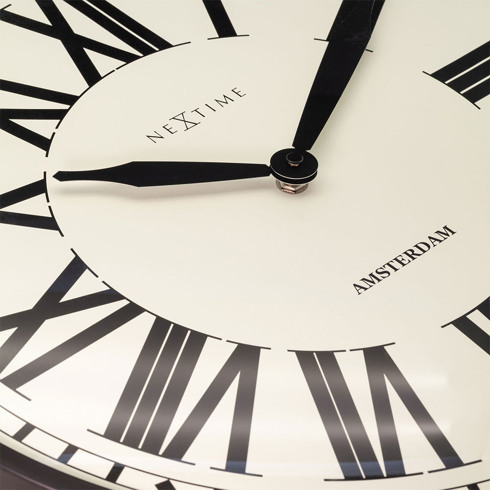 573291zw-nextime-amsterdam-large-roman-numeral-40cm-round-wall-clock