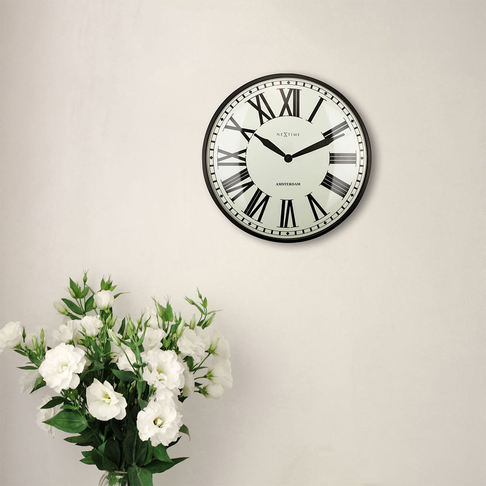 573291zw-nextime-amsterdam-large-roman-numeral-40cm-round-wall-clock