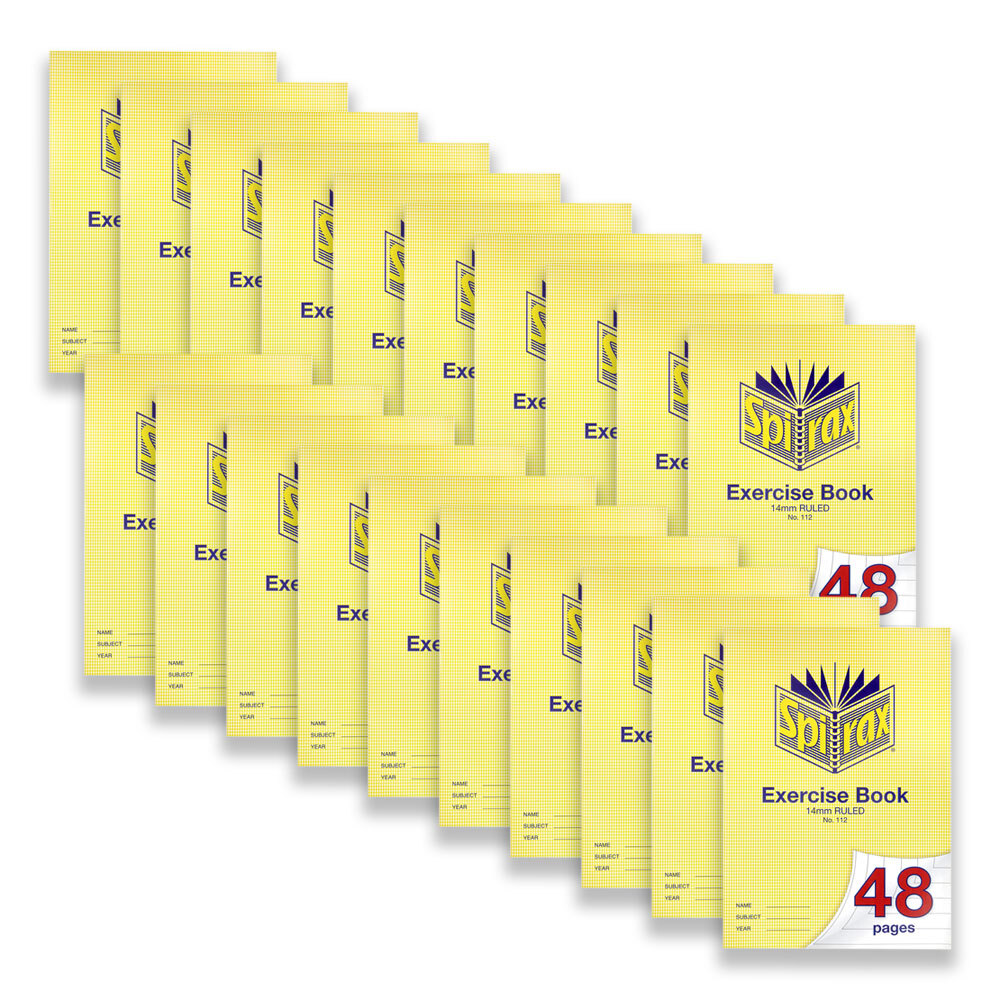 56112-20pc-spirax-112-exercise-book-a4-14mm-48-pages-yellow