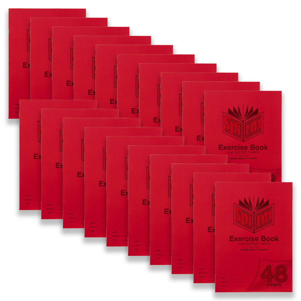 56101p-20pc-spirax-p101-exercise-book-a4-9mm-dotted-thirds-48-pages-red