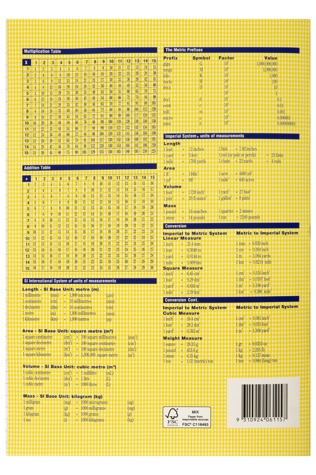 56203c-20pc-spirax-203-exercise-book-a4-24mm-yr-1-qld-48-pages-yellow