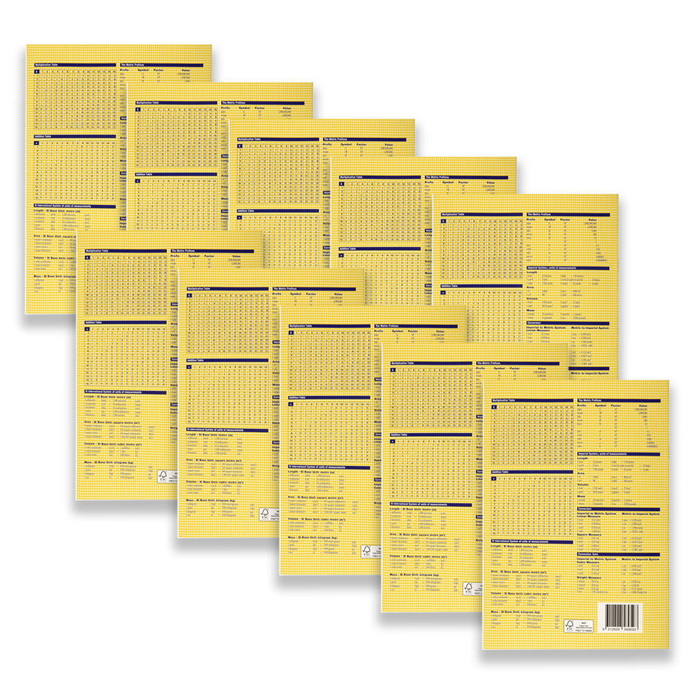 56138-10pc-spirax-138-a4-graph-book-10mm-96-pages-yellow