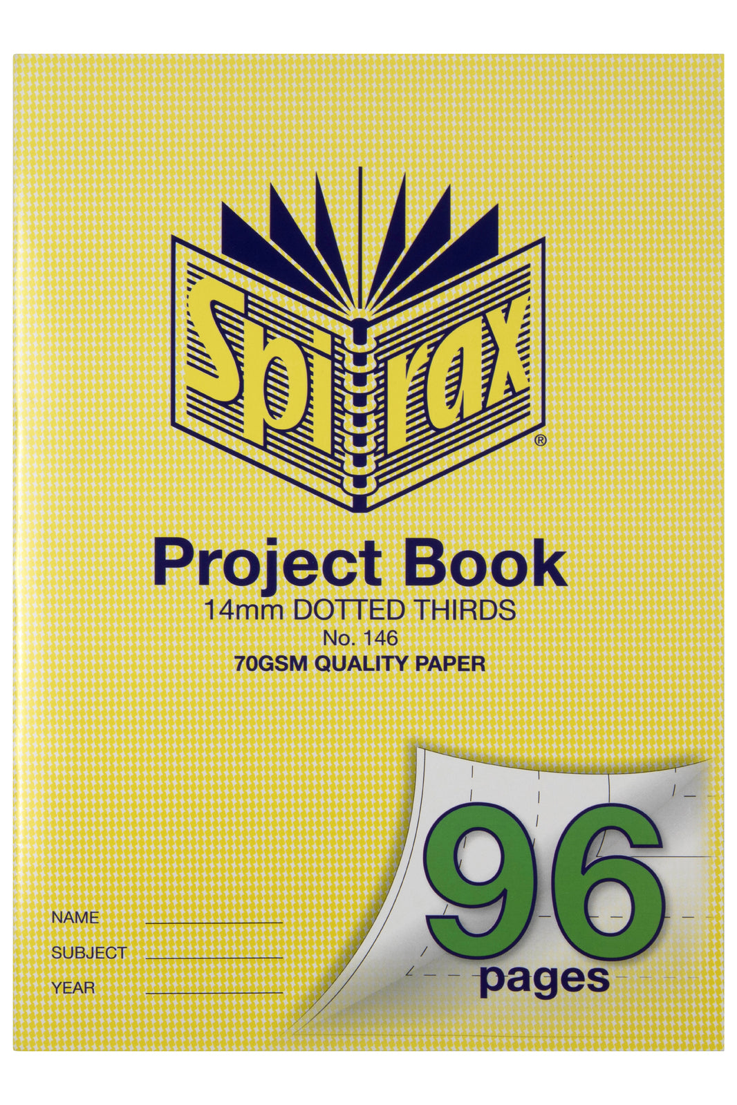 56146p-10pc-spirax-146-project-book-a4-14mm-dotted-thirds-96-pages-yellow