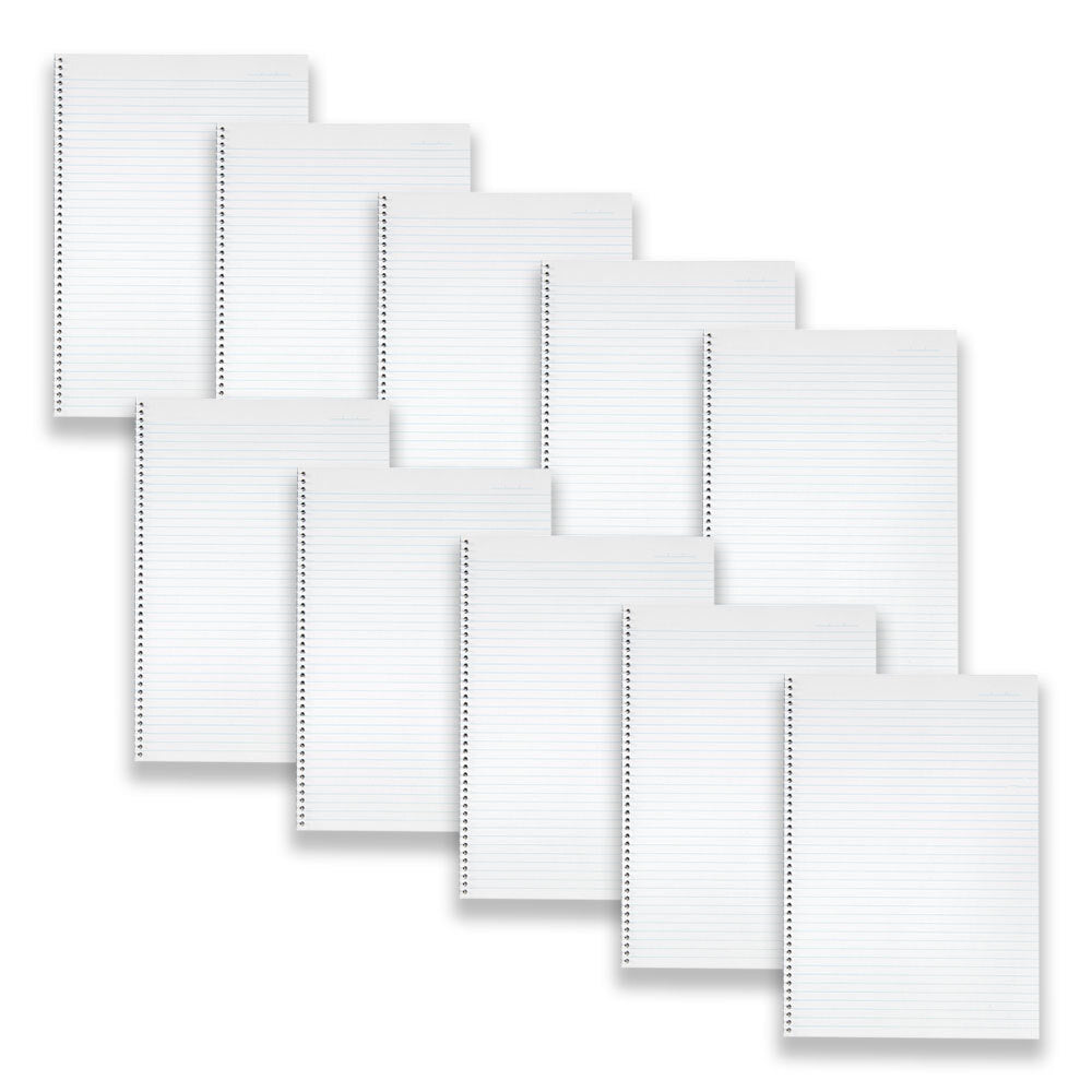 56058-10pc-spirax-595-spiral-writing-notebook-a4-stationery-120-pages-yellow