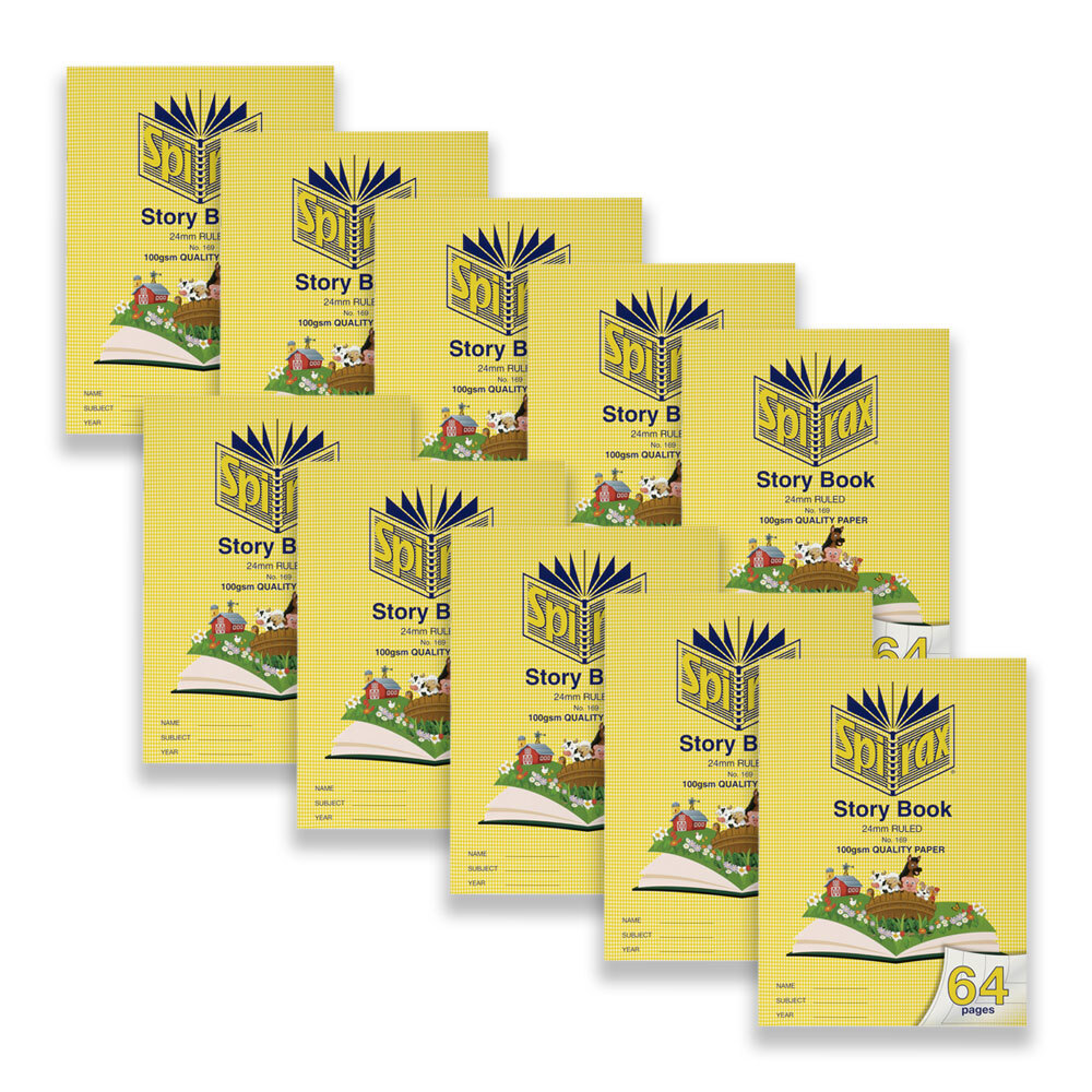 56169-10pc-spirax-writing-story-book-24mm-ruled-100gsm-64-pages