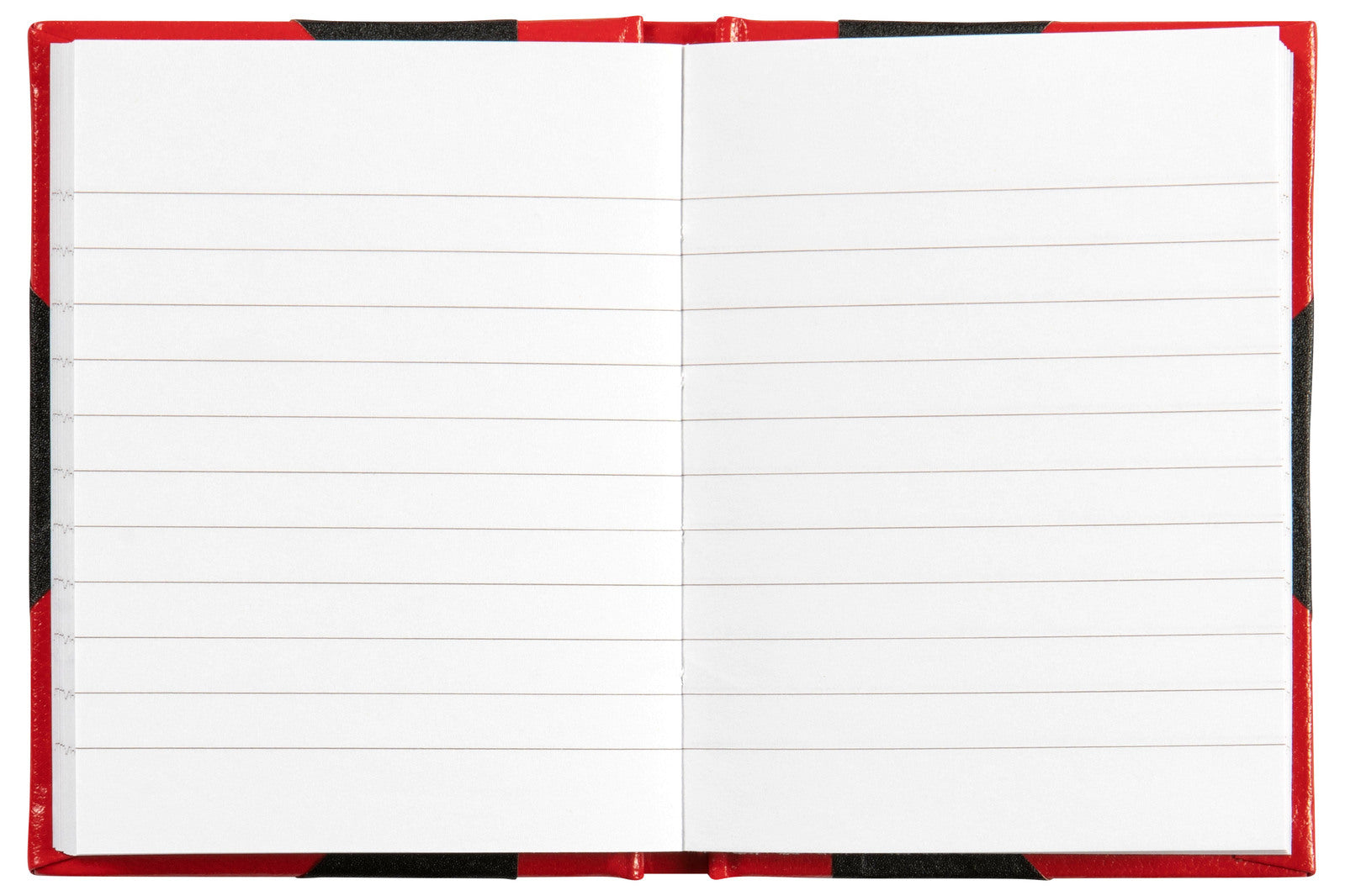 56521-5pc-spirax-casebound-a7-hardcovered-notebook-black-red