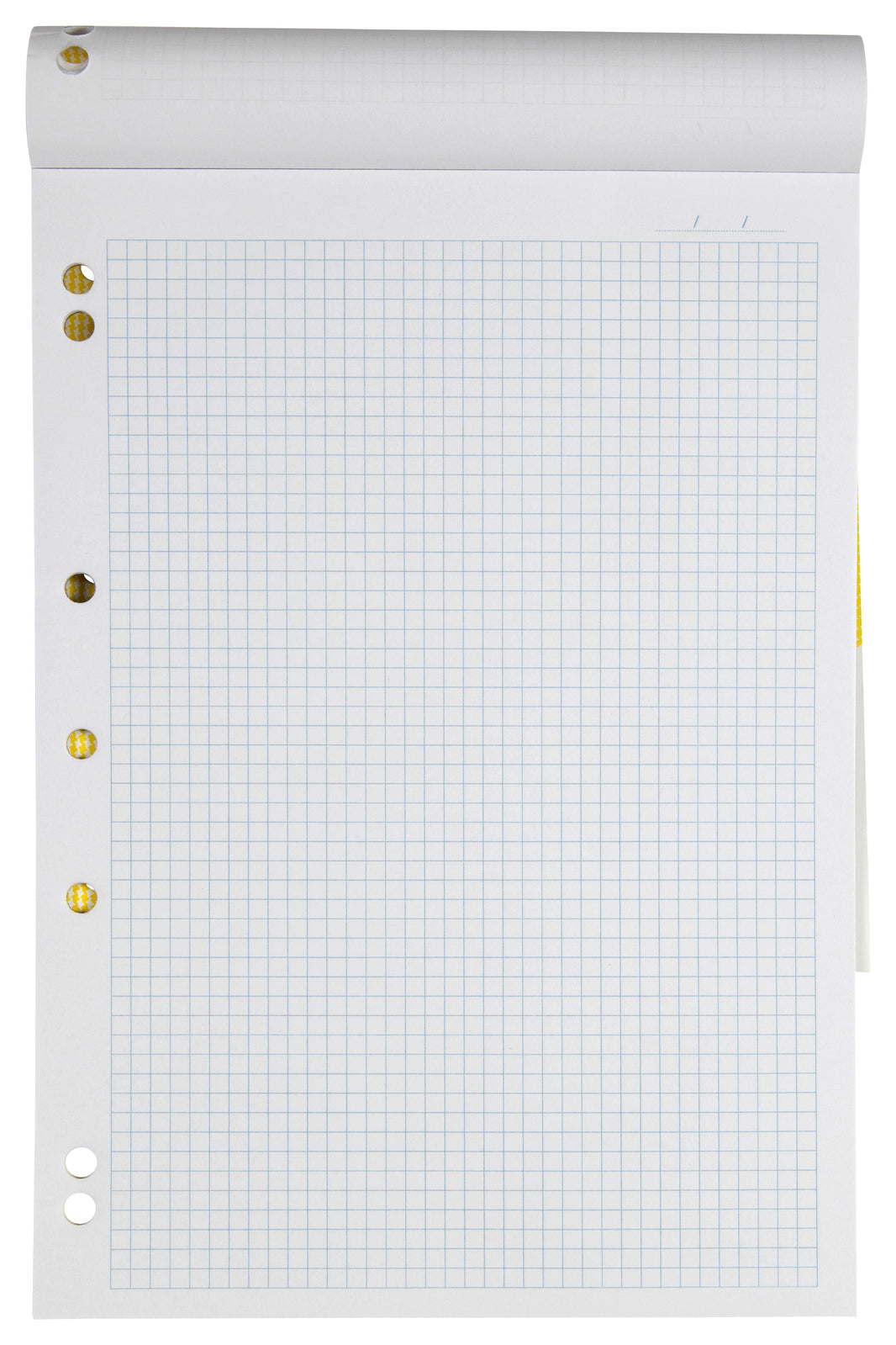 56084-10pc-spirax-805-graph-pad-a4-stationery-5mm-squares-25-pages-yellow