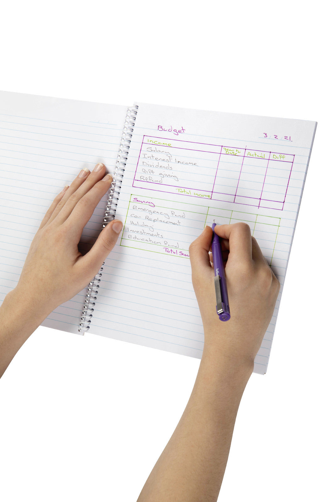 56055-10pc-spirax-592-writing-notebook-school-stationery-22x18cm-120-pages-yellow