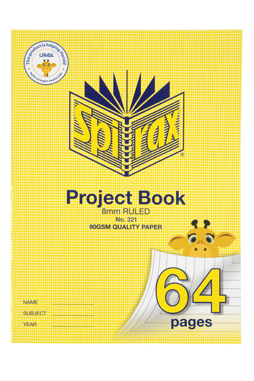 56321-10pc-spirax-321-super-size-project-book-8mm-ruled-64-pages-yellow