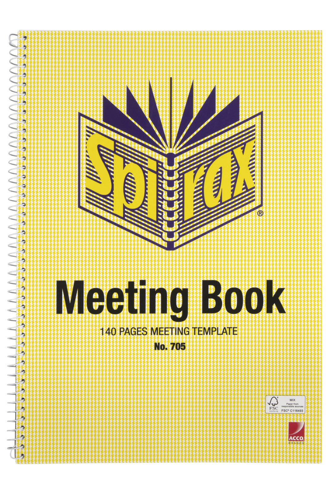 565705-5pc-spirax-meeting-book-a4-template-notebook-140-pages