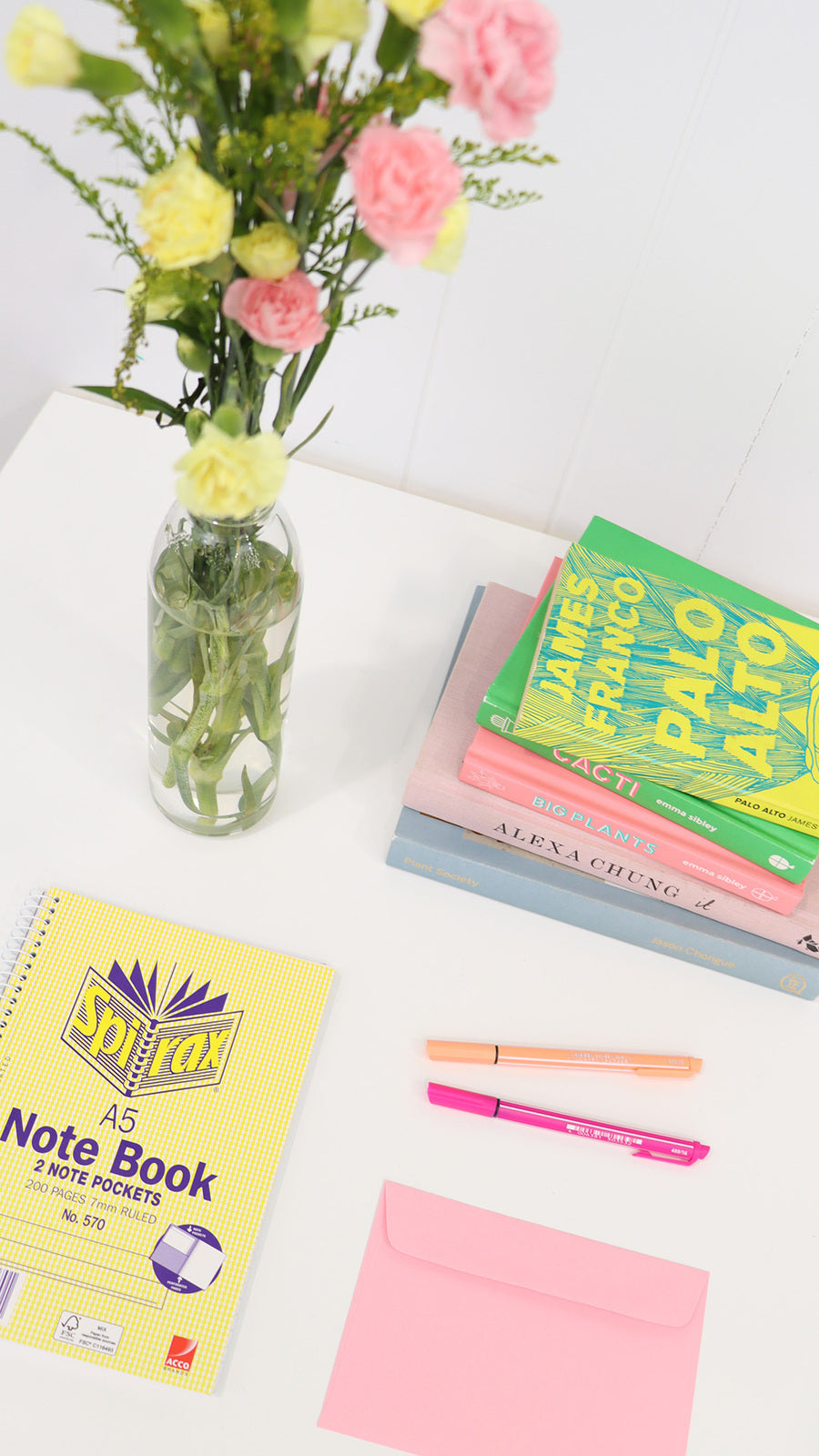 56906-10pc-spirax-906-lecture-book-a4-notebook-7mm-ruled-140-pages-yellow