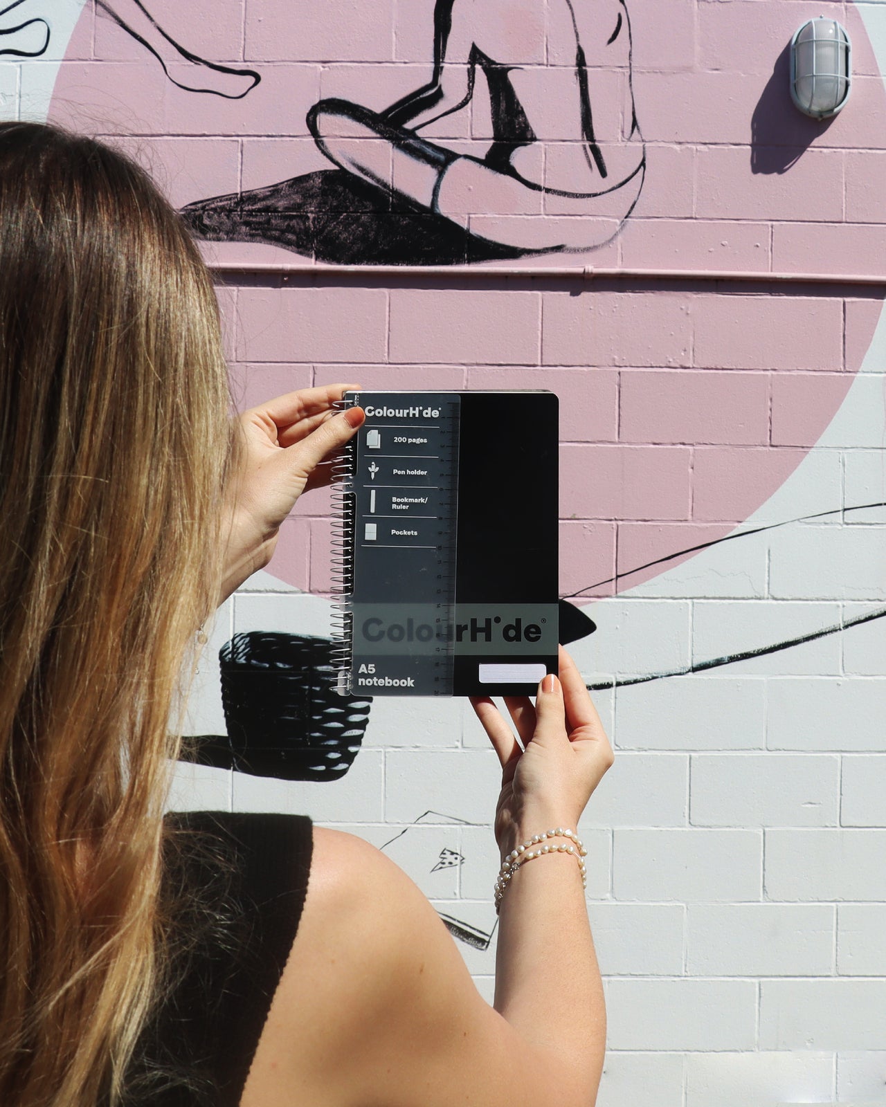 1717602j-5pc-colourhide-notebook-w-ruler-a5-200-pages-black