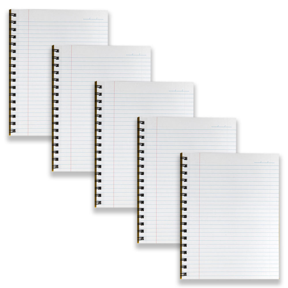 56511y-5pc-spirax-511-hard-cover-notebook-twin-wire-200-pages-yellow