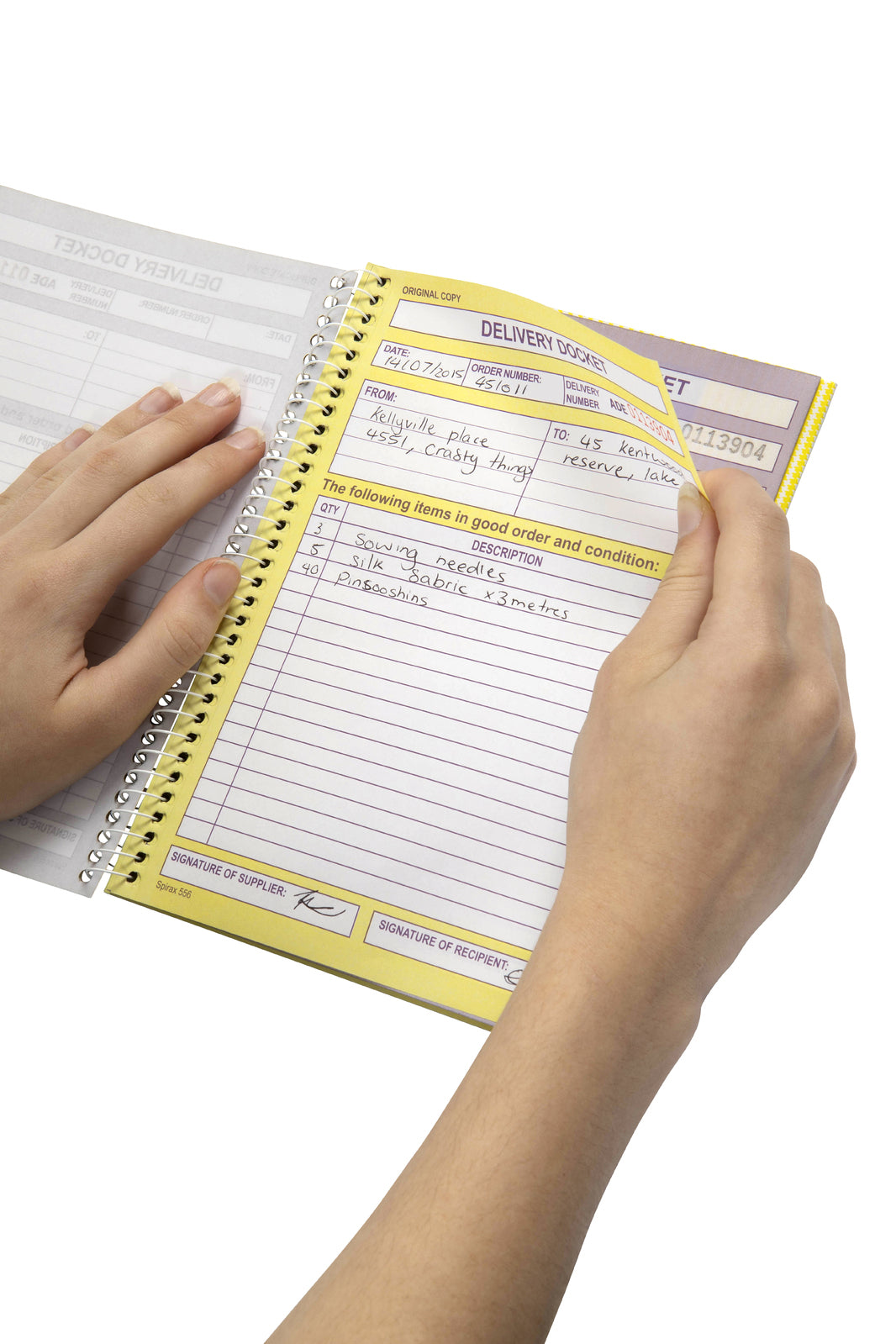 40898-10pc-spirax-556-delivery-book-spiral-writing-notebook-50-pages