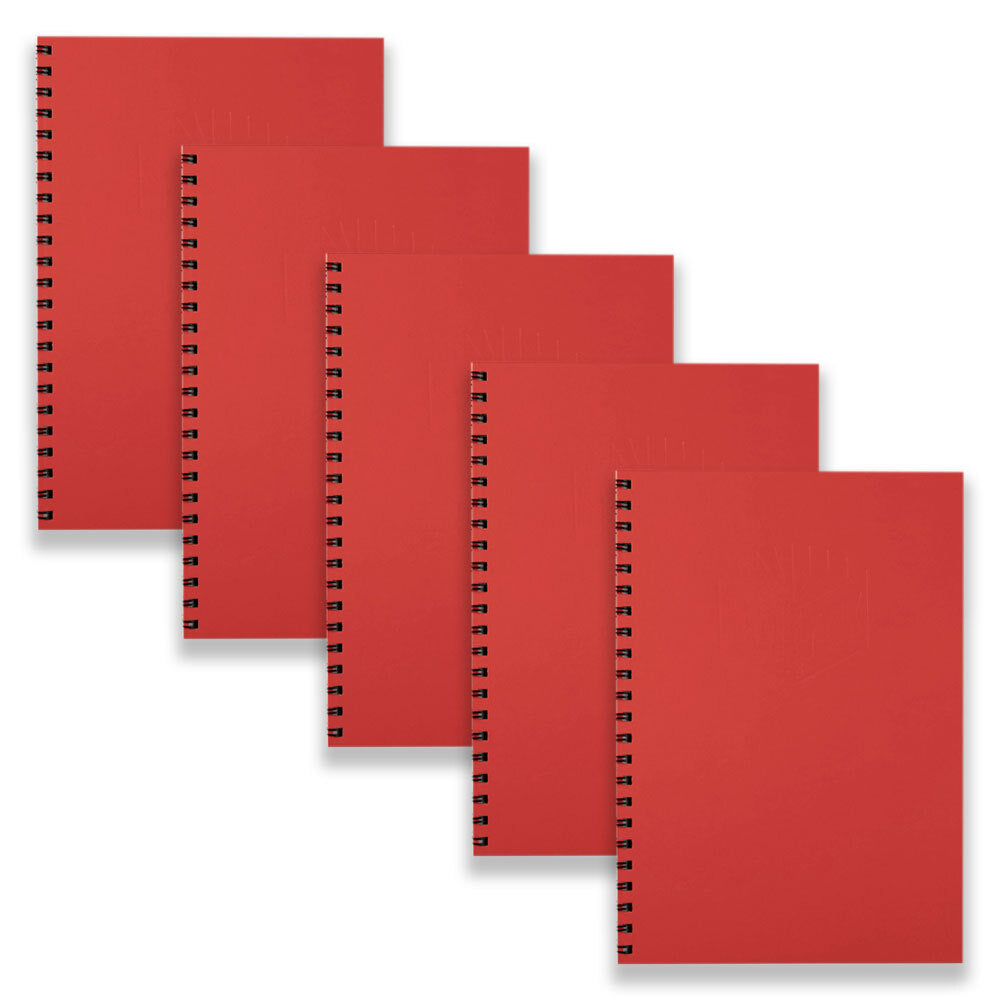56512a-4pc-spirax-512-hard-cover-a4-spiral-writing-notebook-200-pages-assorted