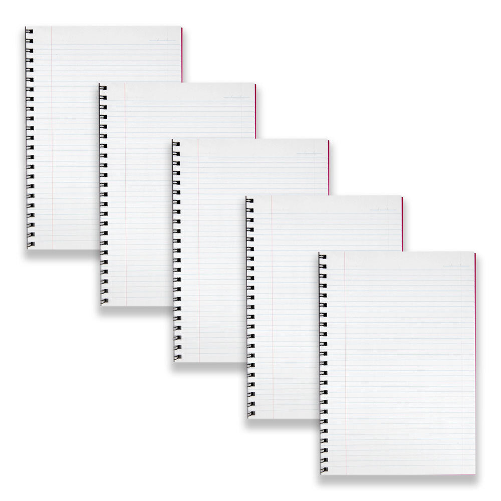 56512p-5pc-spirax-512-hard-cover-a4-spiral-writing-notebook-200-pages-pink